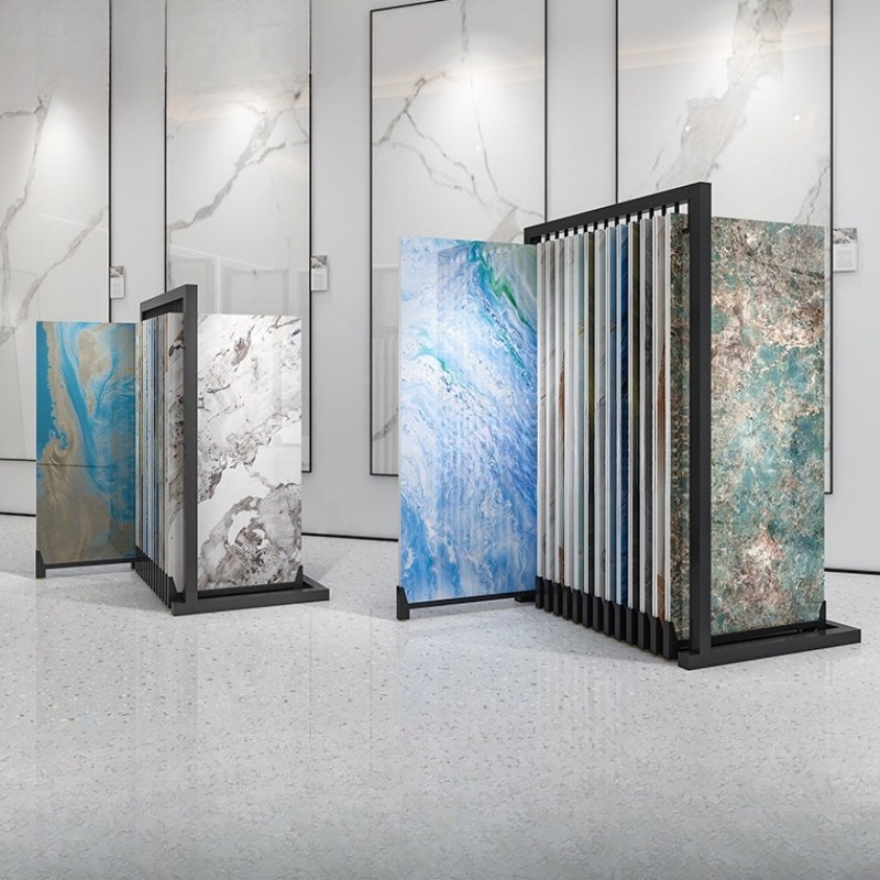 Customized Simple Tile Display - Ceramic Tile Floor ulasan dan harga