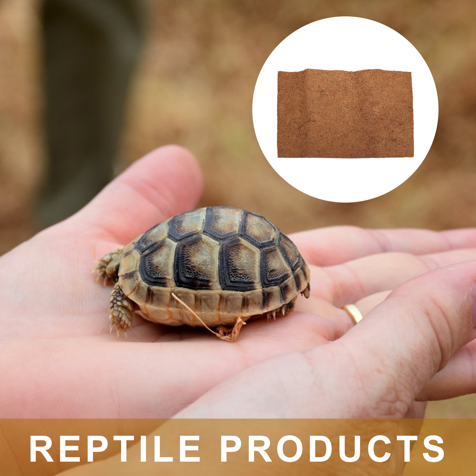 Natural Coconut Fiber Reptile  - Substrate Coconut Fiber ulasan dan harga