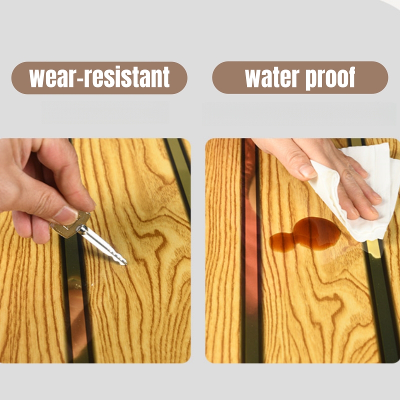 Luxury Wood Grain Wall Panels  - Pvc Panel Background ulasan dan harga
